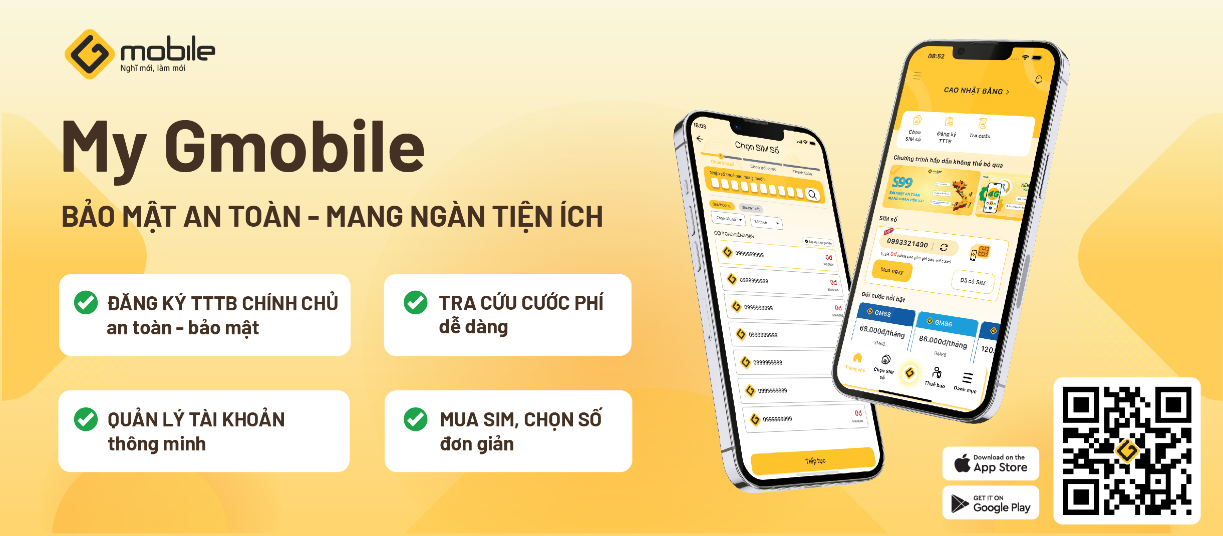 Banner app MyGmobile